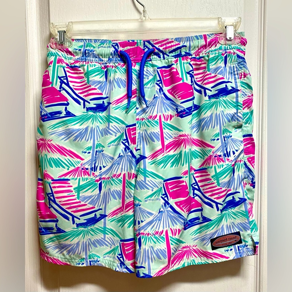Vineyard Vines Boys Swim Trunks. Large
